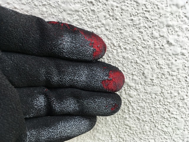 チョーキングが発生した外壁